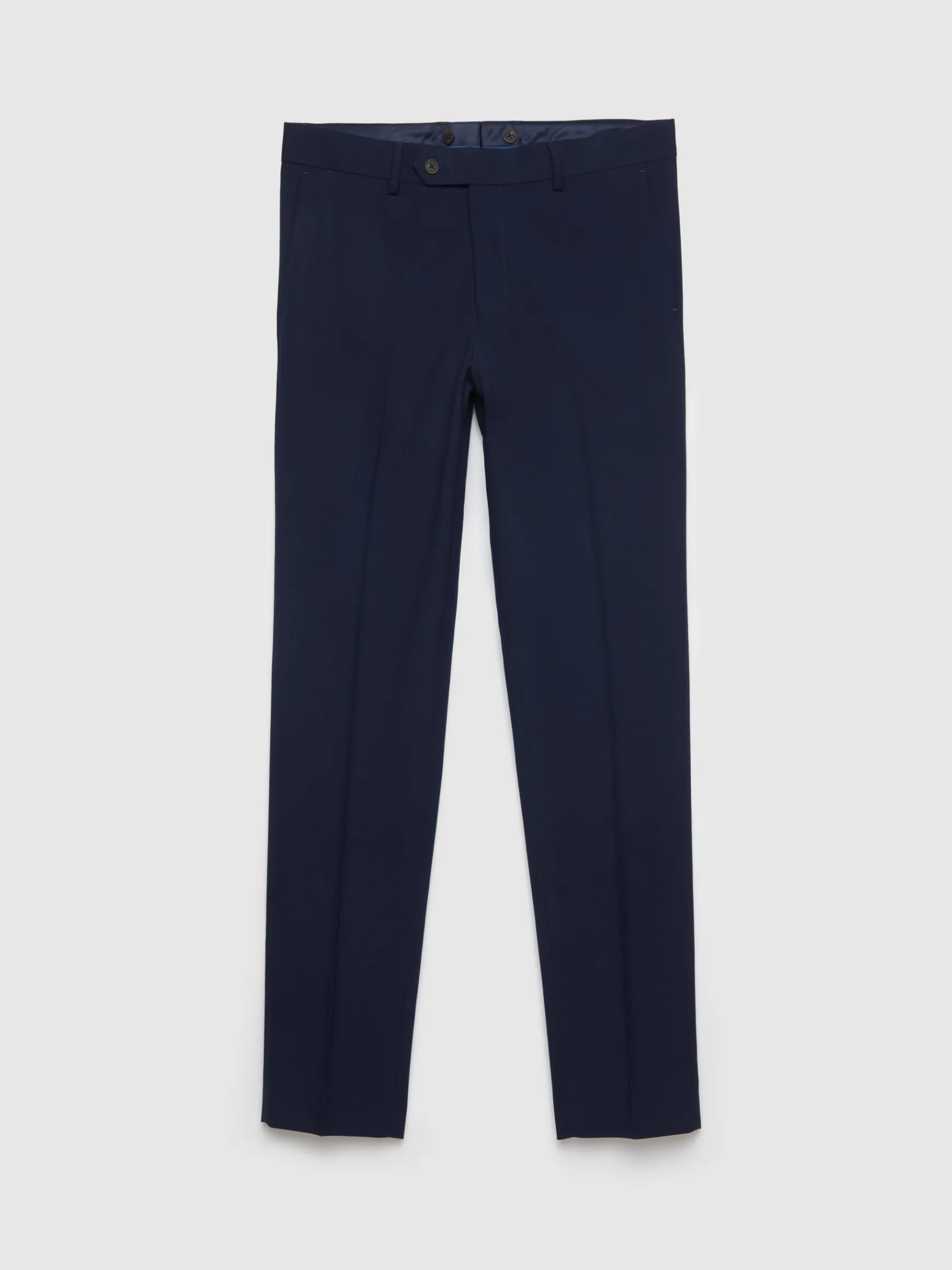 Alvaro Moreno Trajes|Trajes|PANTALON MICRO BIRD Azul Marino