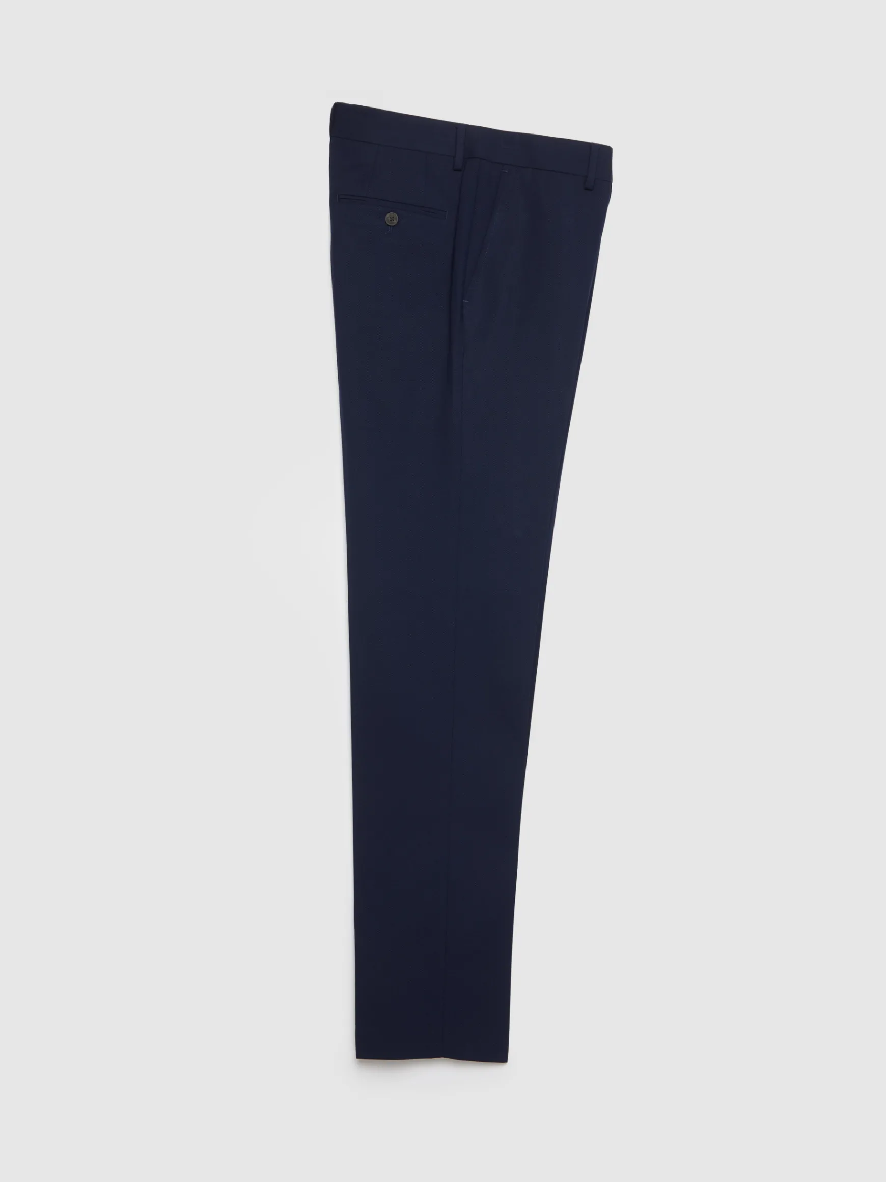 Alvaro Moreno Trajes|Trajes|PANTALON MICRO BIRD Azul Marino