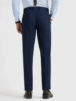 Alvaro Moreno Trajes|Trajes|PANTALON MICRO BIRD Azul Marino
