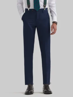 Alvaro Moreno Trajes|Trajes - Vestir|PANTALON MICRO CADETE Azul Marino