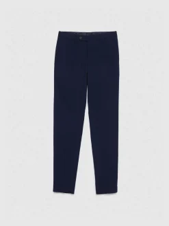 Alvaro Moreno Trajes|Trajes - Vestir|PANTALON MICRO CADETE Azul Marino