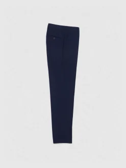 Alvaro Moreno Trajes|Trajes - Vestir|PANTALON MICRO CADETE Azul Marino