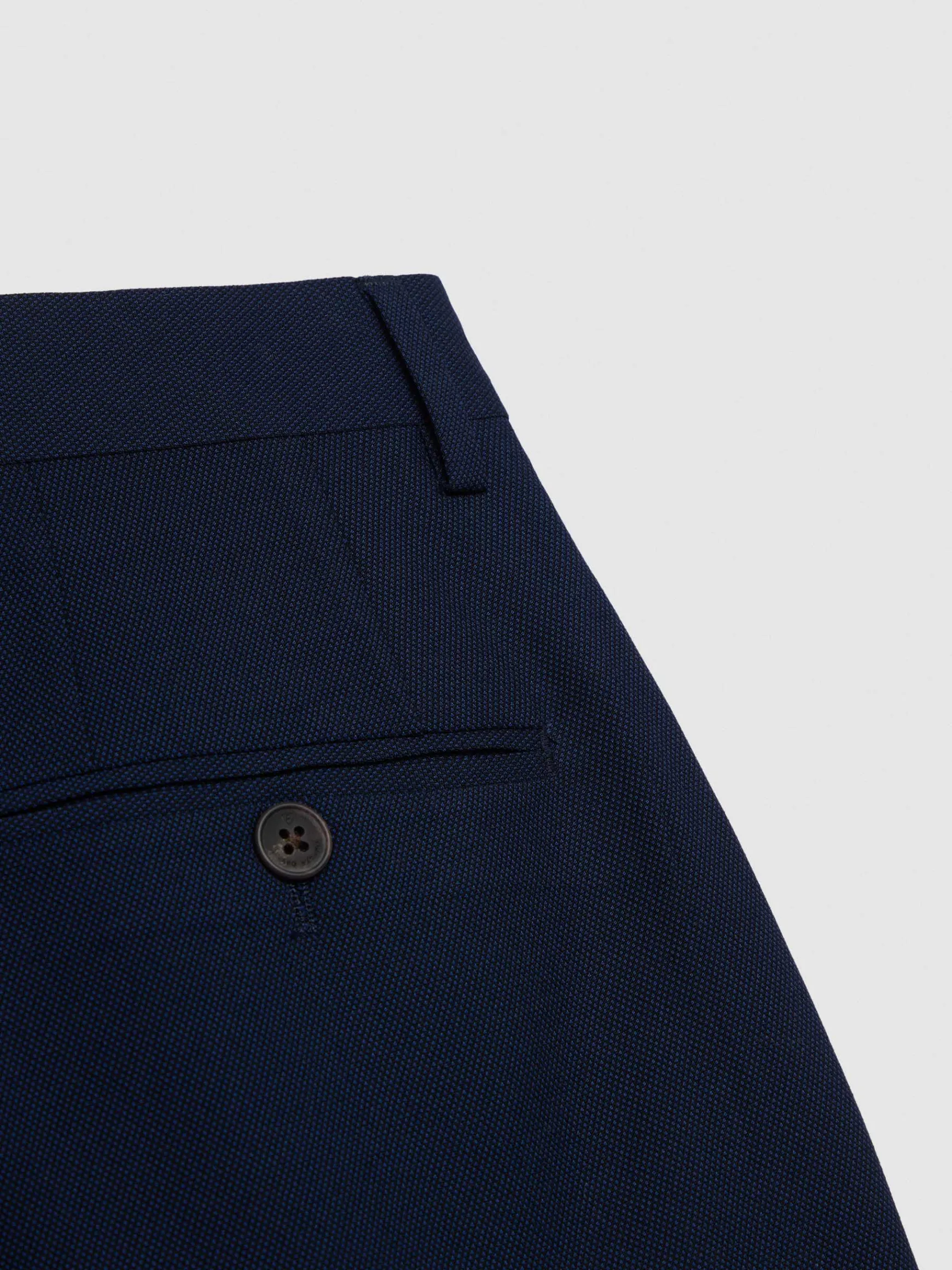 Alvaro Moreno Trajes|Trajes - Vestir|PANTALON MICRO CADETE Azul Marino