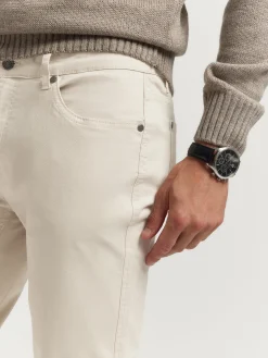 Alvaro Moreno Casual|PANTALON MICRO 5PKT Beige