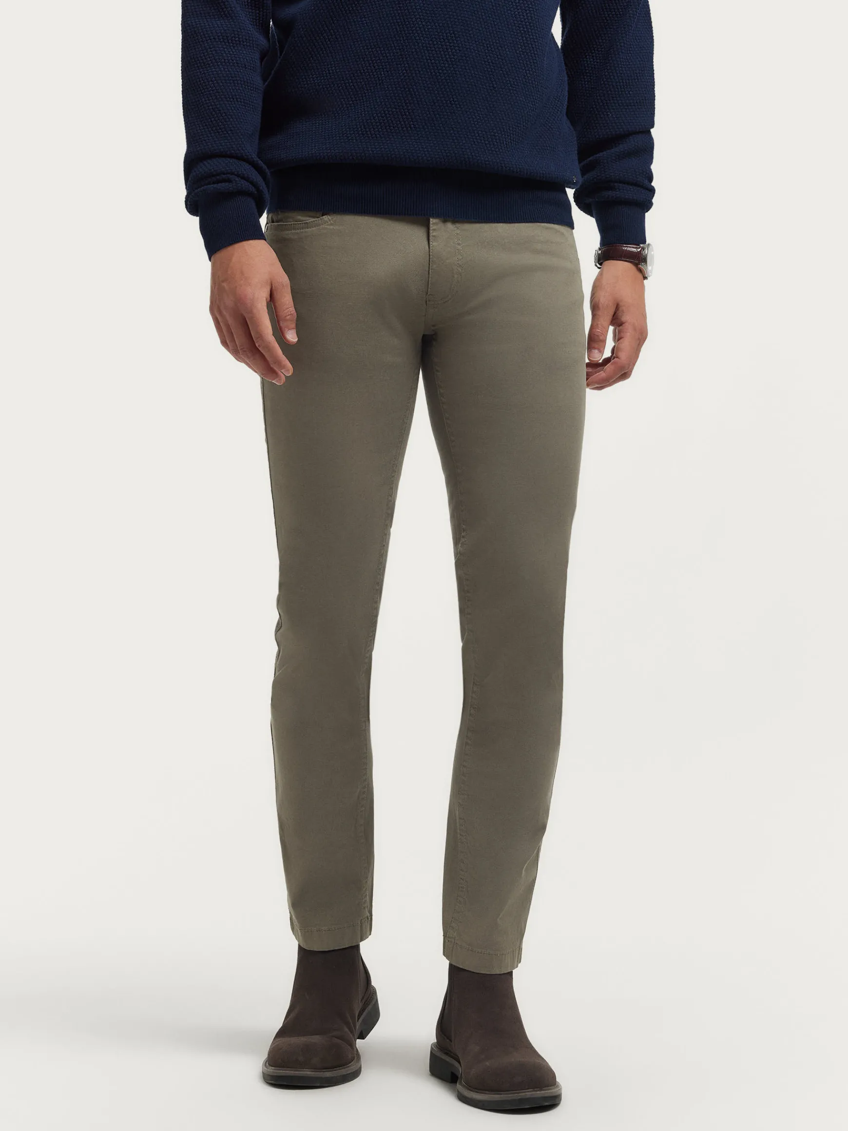 Alvaro Moreno Casual|PANTALON MICRO 5PKT Verde