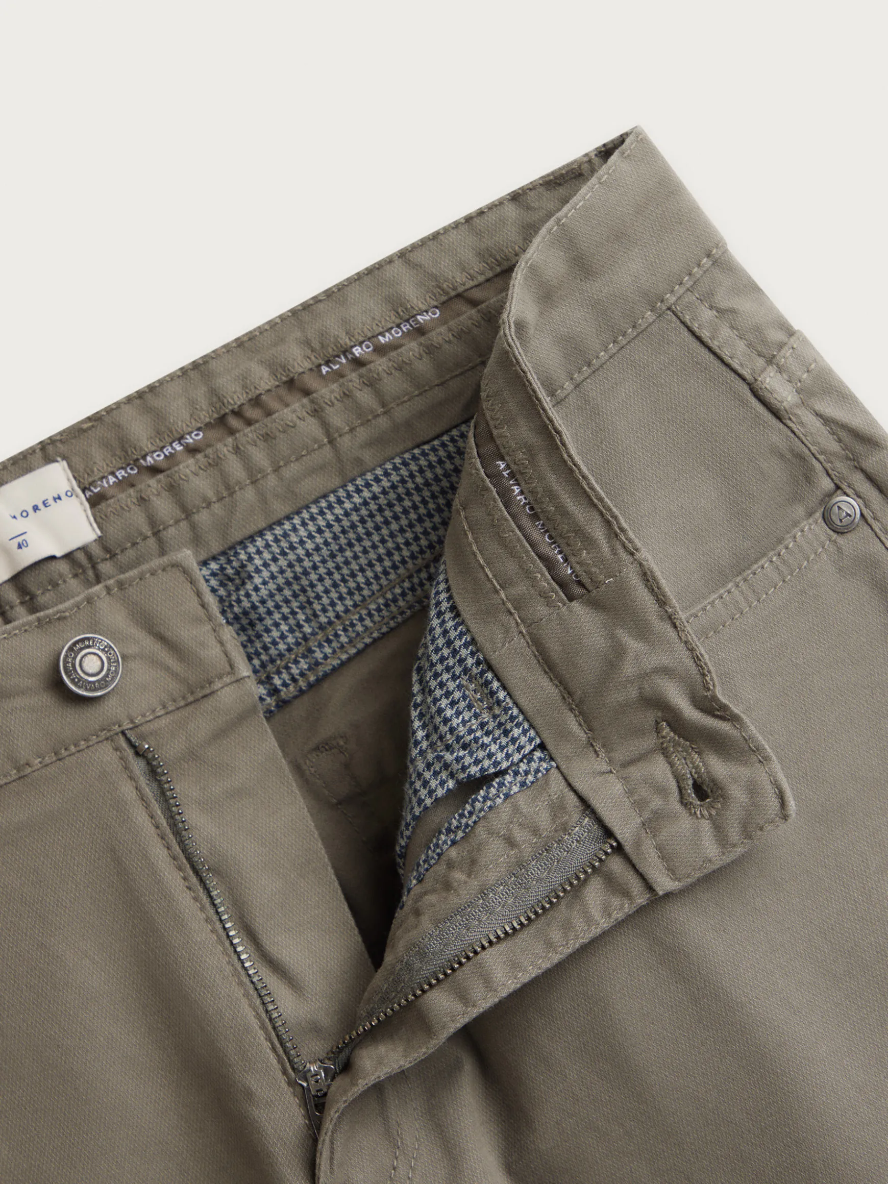 Alvaro Moreno Casual|PANTALON MICRO 5PKT Verde