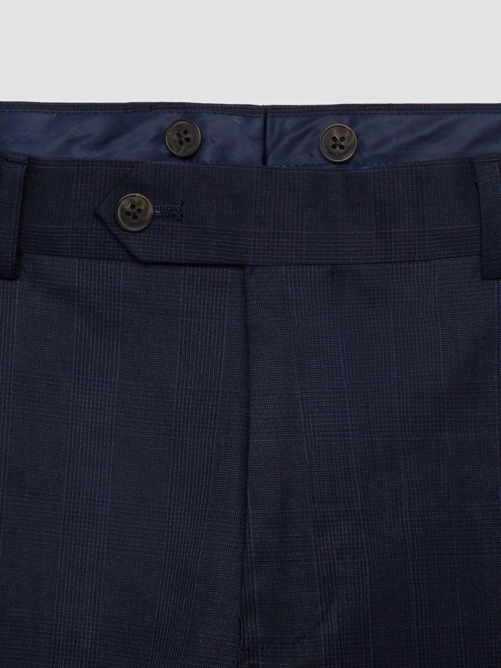 Alvaro Moreno Trajes|Trajes|PANTALON MILANO GALES Azul Marino