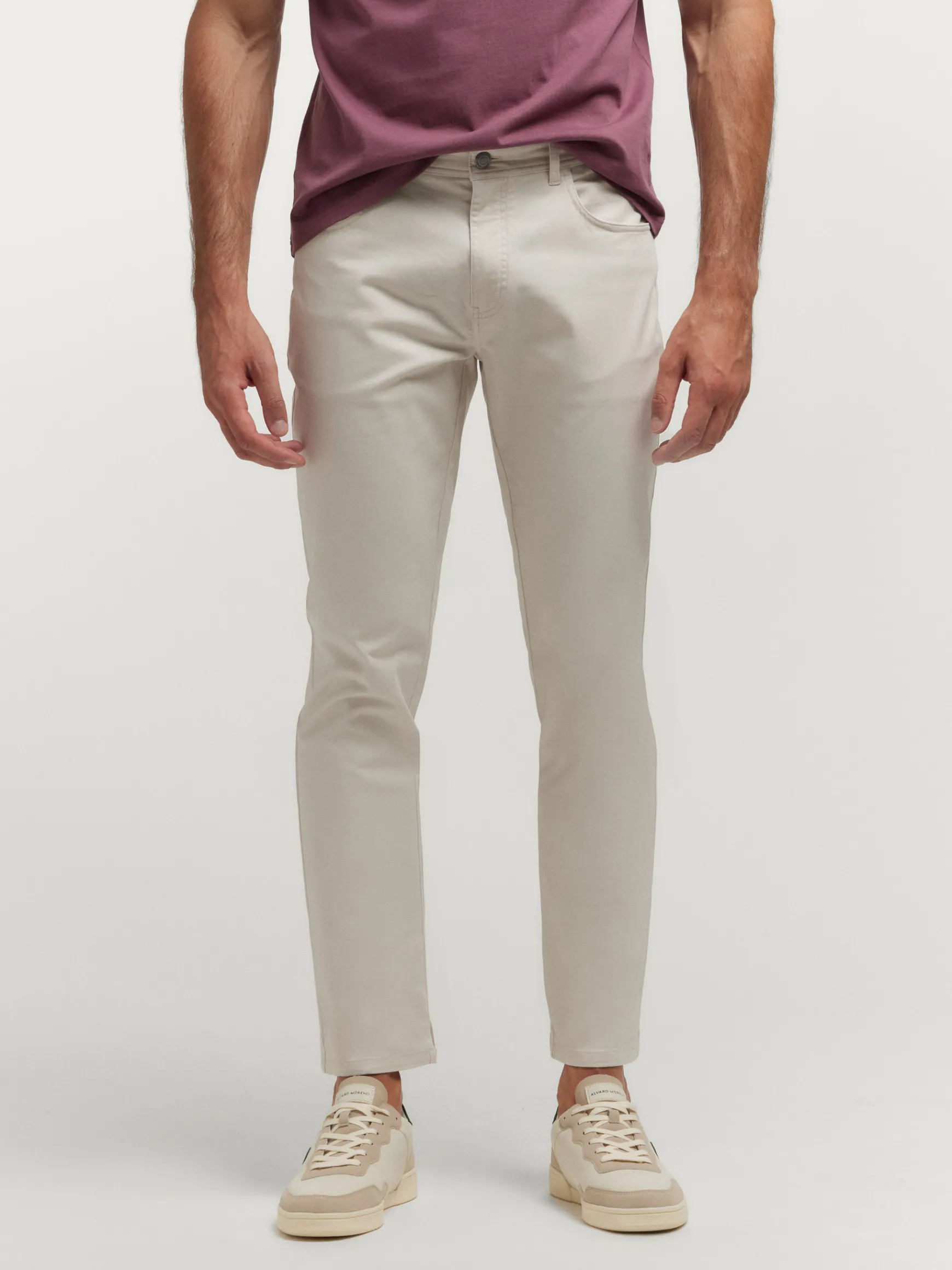 Alvaro Moreno Teen|Casual|PANTALON PIC PIC Crudo