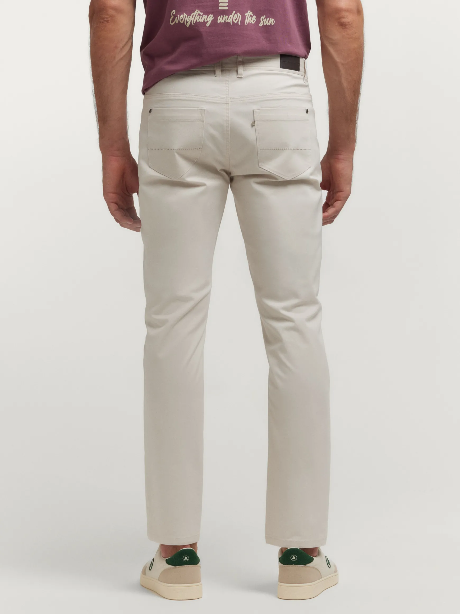 Alvaro Moreno Teen|Casual|PANTALON PIC PIC Crudo