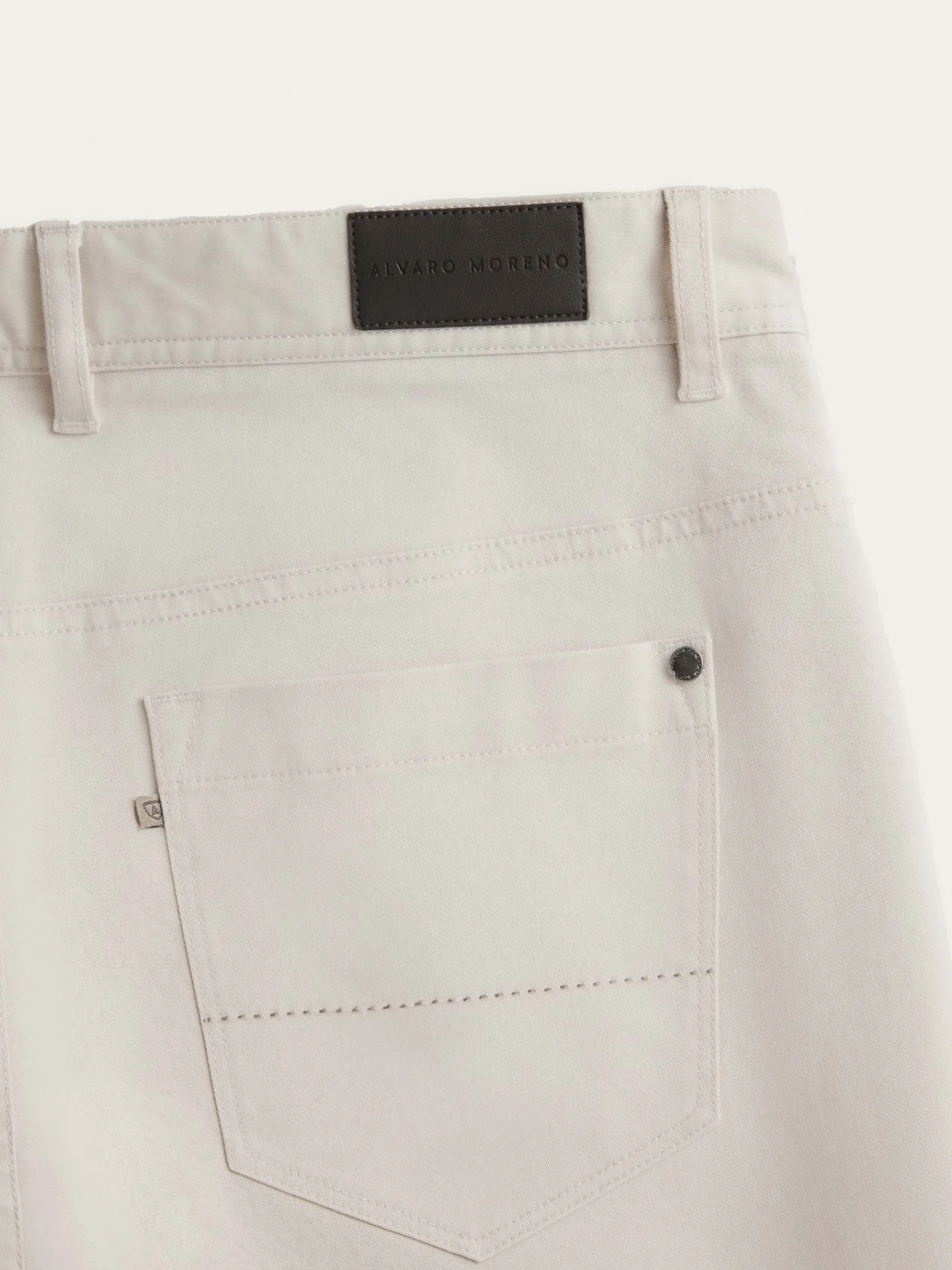 Alvaro Moreno Teen|Casual|PANTALON PIC PIC Crudo