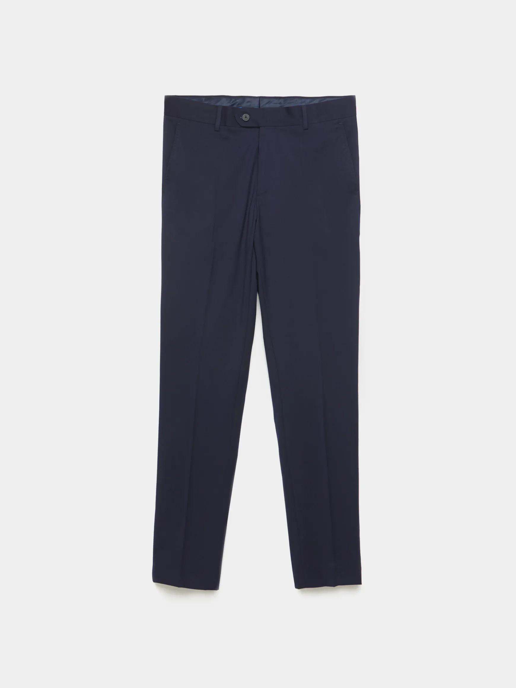 Alvaro Moreno Trajes|Trajes|PANTALON PLAIN SLIM Azul Marino