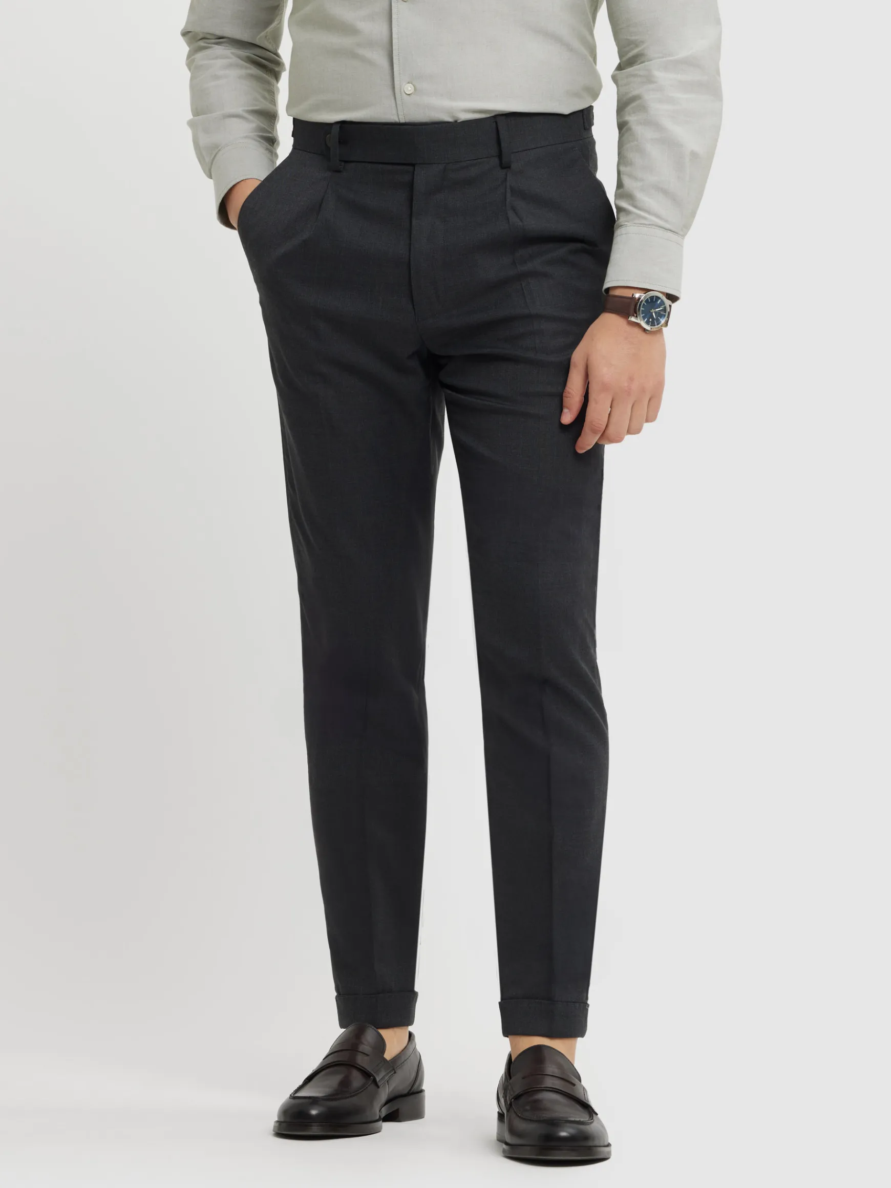 Alvaro Moreno Vestir|PANTALON SARTO Gris