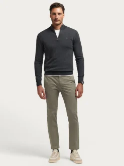 Alvaro Moreno Teen|Chino|PANTALON SLOT Verde