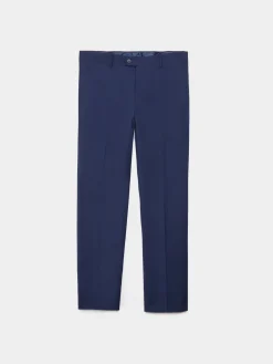 Alvaro Moreno Trajes|Trajes|PANTALON TWILL Azul
