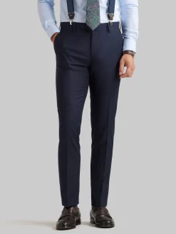 Alvaro Moreno Trajes|Trajes|PANTALON TWILL Azul Marino