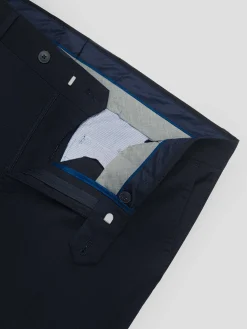 Alvaro Moreno Trajes|Trajes|PANTALON TWILL Azul Marino