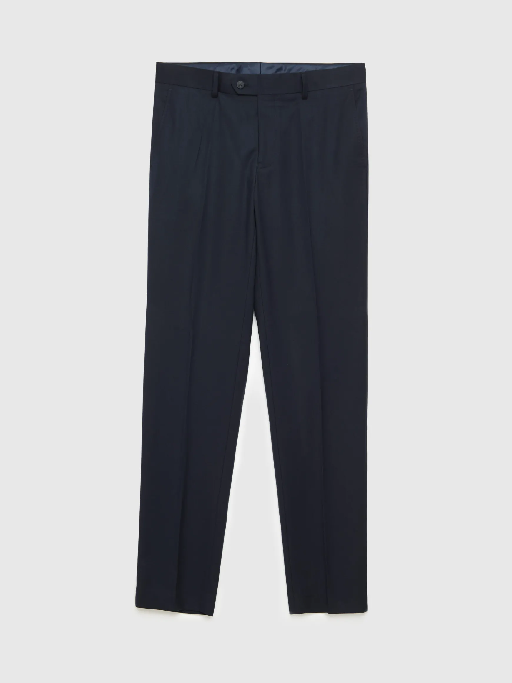 Alvaro Moreno Trajes|Trajes|PANTALON TWILL CRUZADO Azul Marino