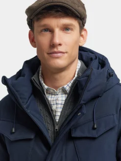 Alvaro Moreno Cazadoras Y Parkas|PARKA BORGIA Azul Marino