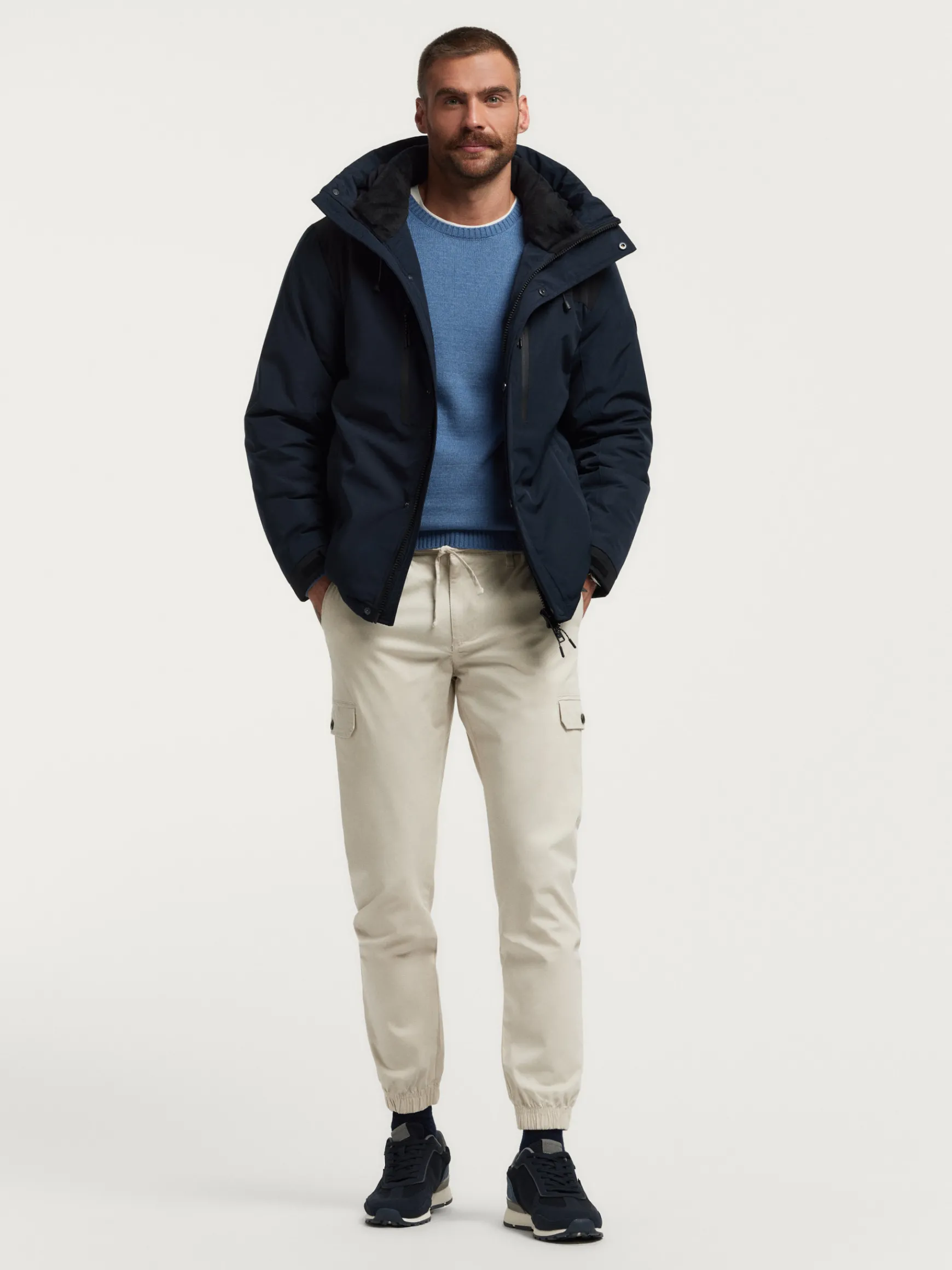 Alvaro Moreno Cazadoras Y Parkas|PARKA EXPLORE Azul Marino