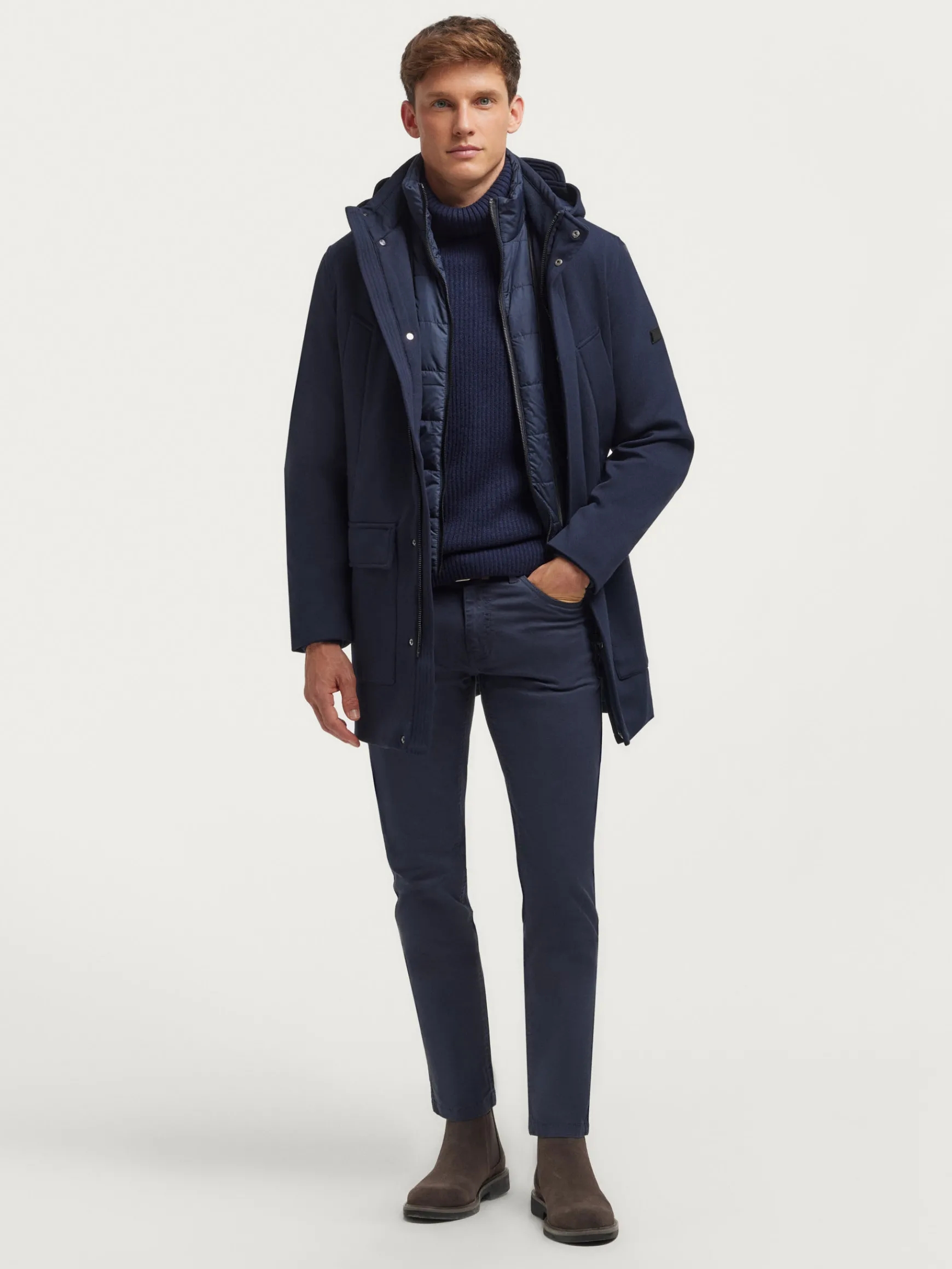 Alvaro Moreno Cazadoras Y Parkas|PARKA HOLLY Azul Marino