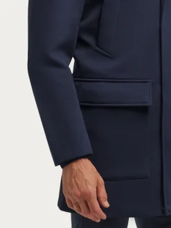 Alvaro Moreno Cazadoras Y Parkas|PARKA HOLLY Azul Marino