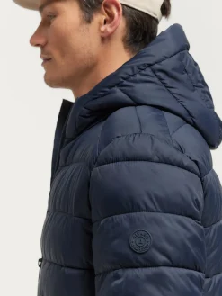 Alvaro Moreno Cazadoras Y Parkas|PARKA LEHMAN Azul Marino
