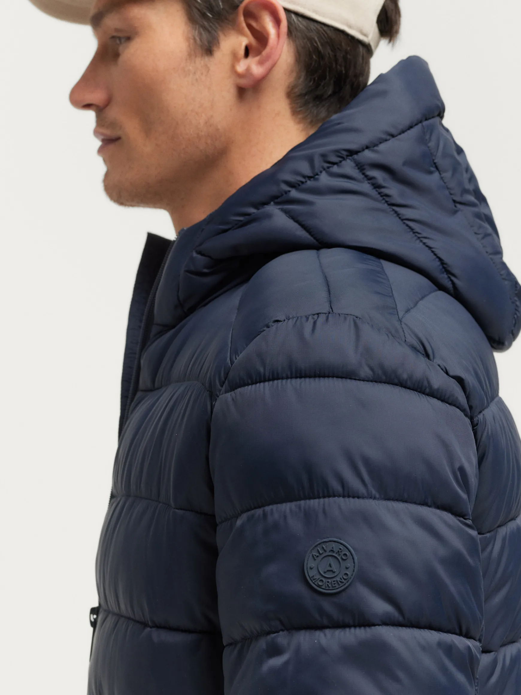 Alvaro Moreno Cazadoras Y Parkas|PARKA LEHMAN Azul Marino