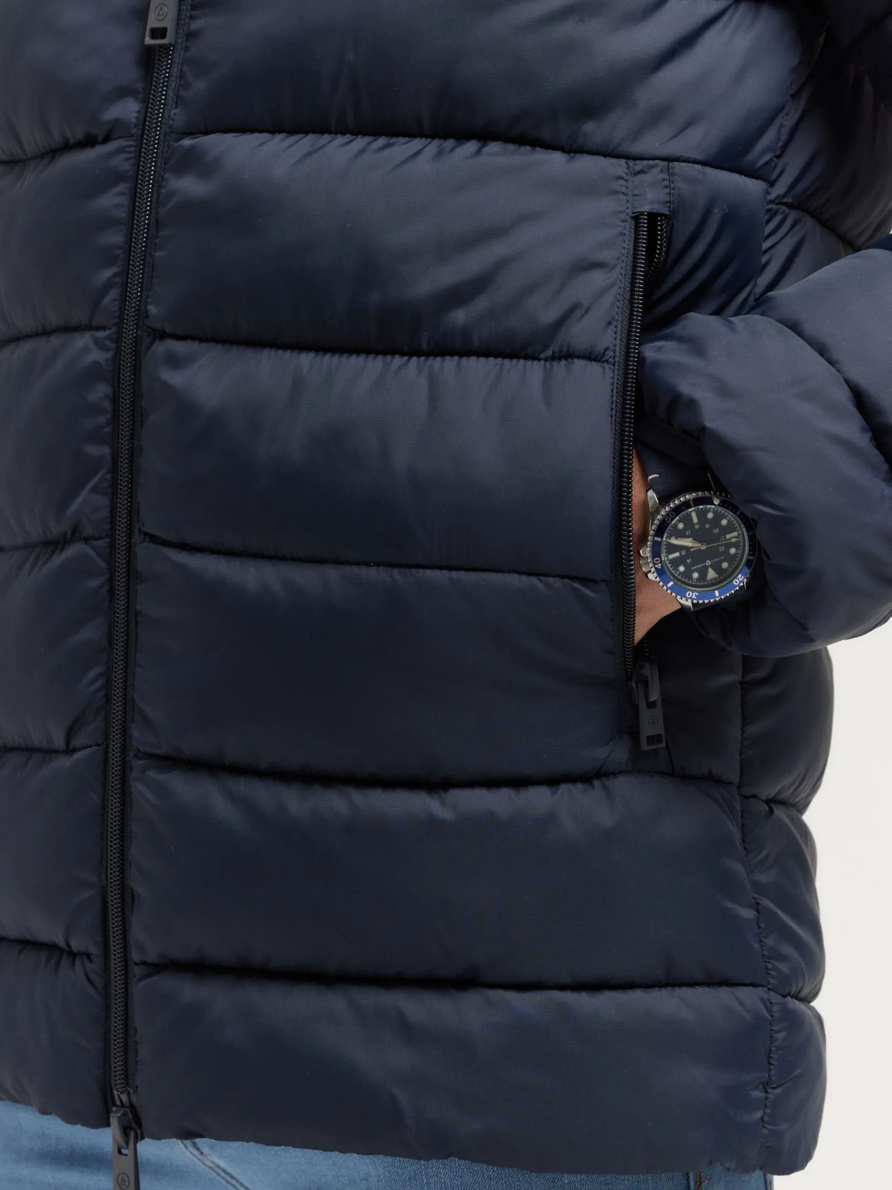Alvaro Moreno Cazadoras Y Parkas|PARKA LEHMAN Azul Marino