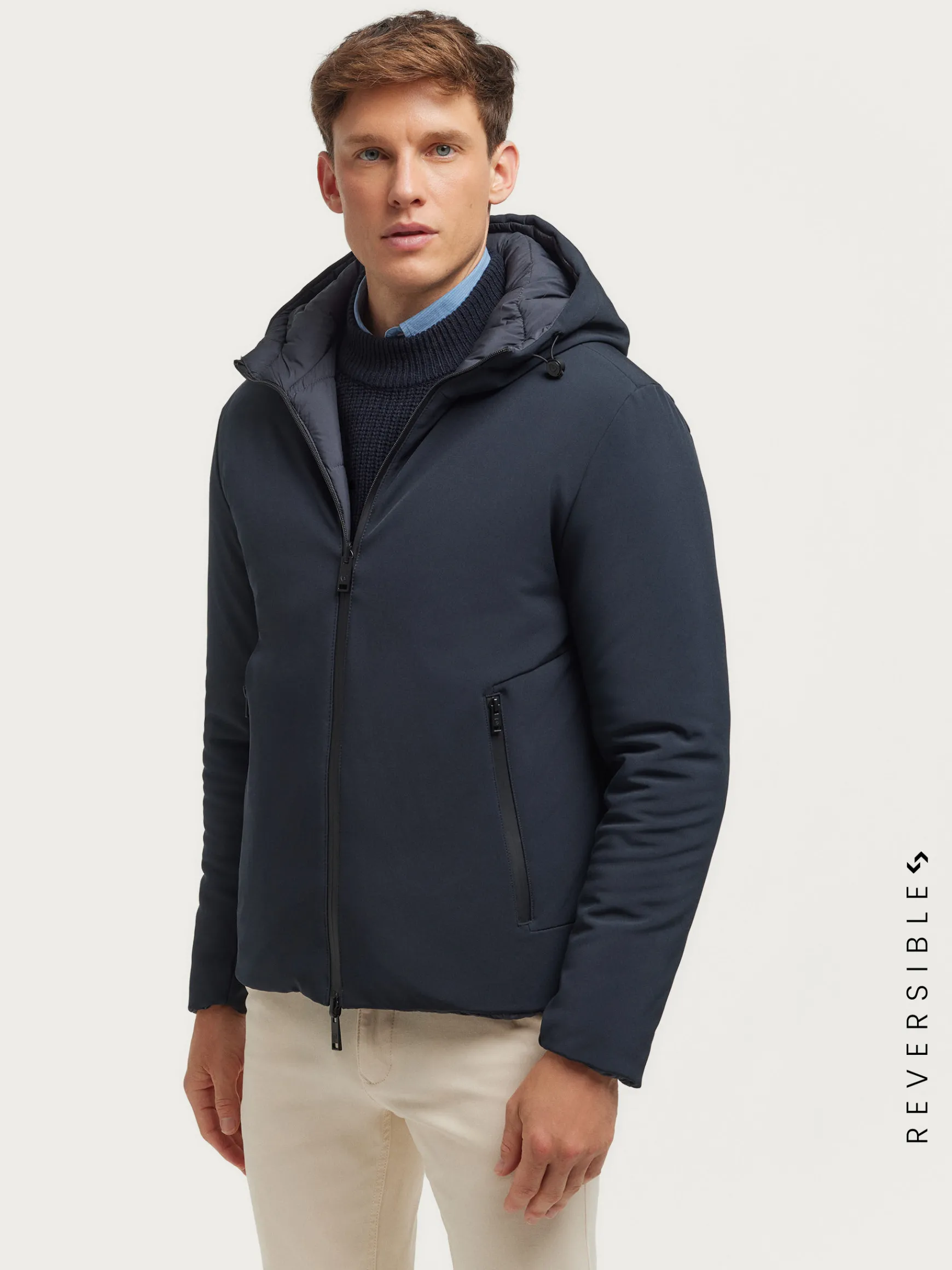 Alvaro Moreno Cazadoras Y Parkas|PARKA LEMANS Azul Marino