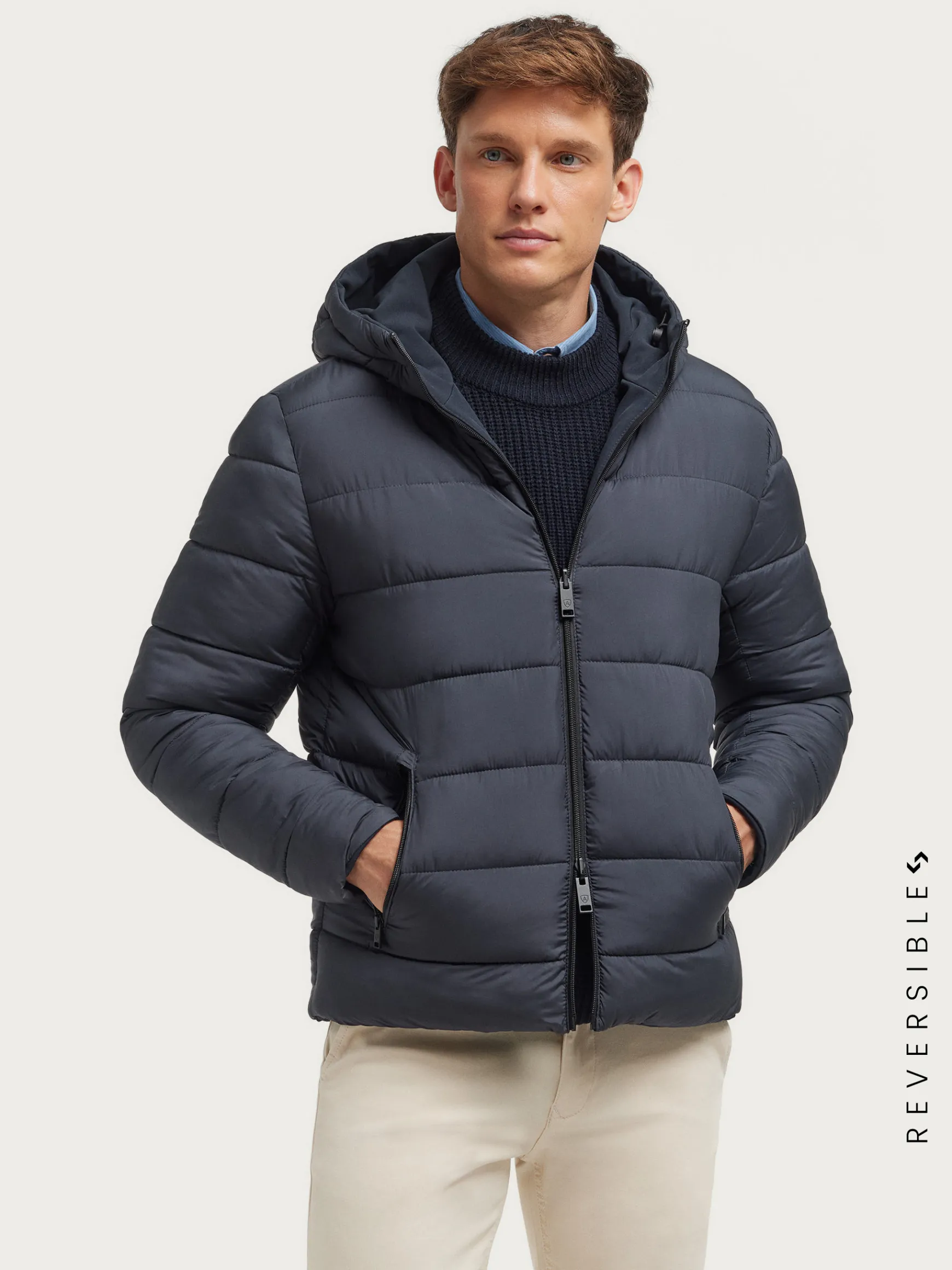 Alvaro Moreno Cazadoras Y Parkas|PARKA LEMANS Azul Marino