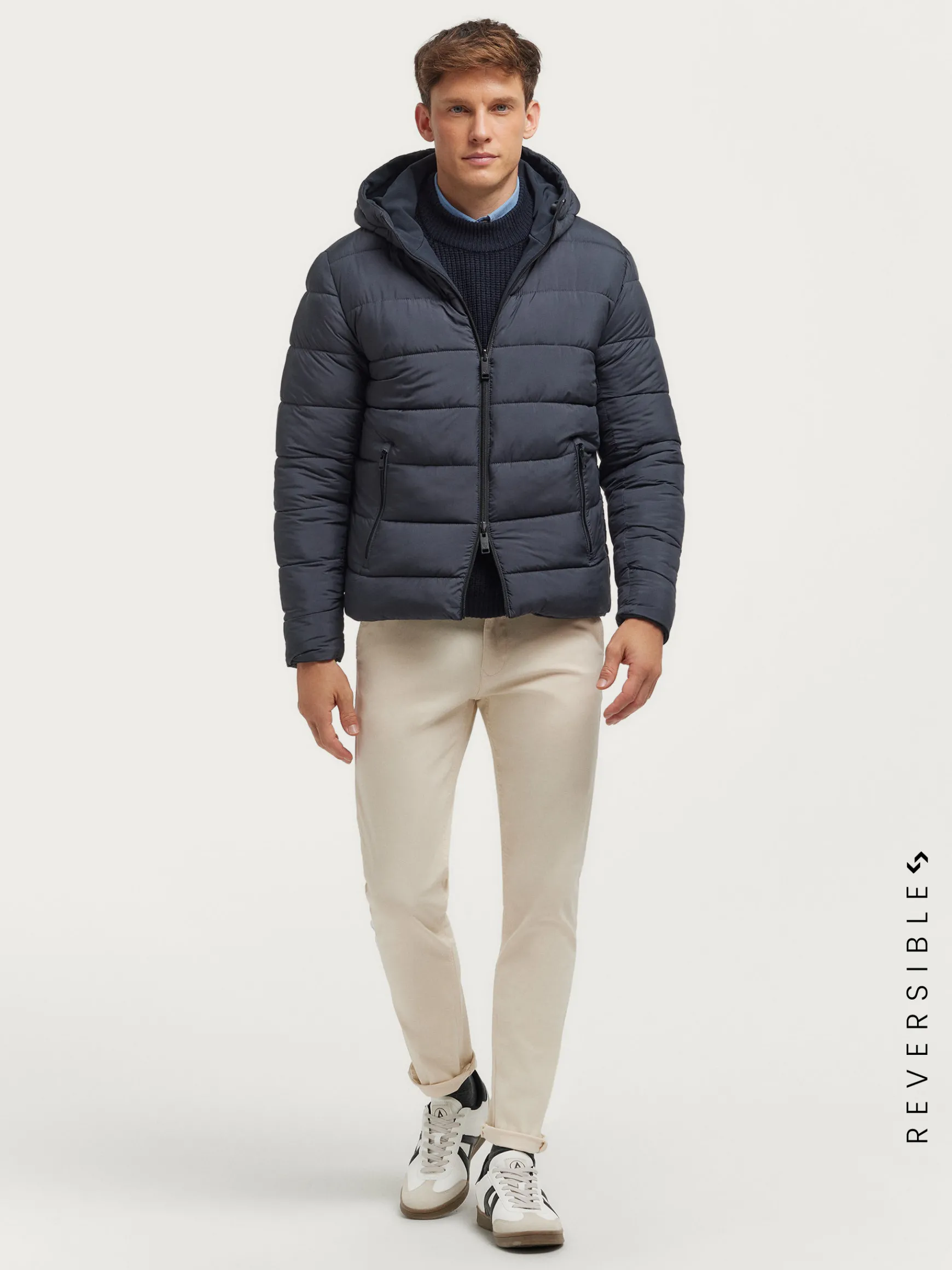 Alvaro Moreno Cazadoras Y Parkas|PARKA LEMANS Azul Marino