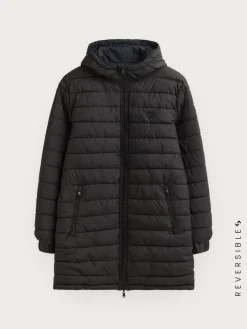 Alvaro Moreno Cazadoras Y Parkas|PARKA RATCHED REVERSIBLE | MARRÓN Azul Marino