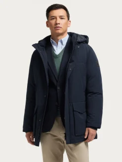 Alvaro Moreno Cazadoras Y Parkas|PARKA SHERMAN Azul Marino