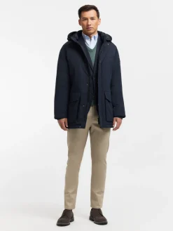 Alvaro Moreno Cazadoras Y Parkas|PARKA SHERMAN Azul Marino