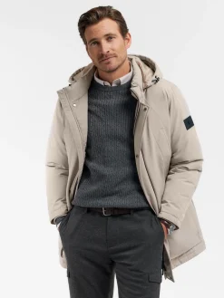 Alvaro Moreno Cazadoras Y Parkas|PARKA SHERMAN Crudo