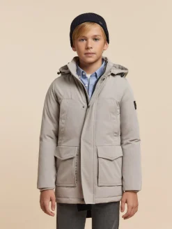Alvaro Moreno Cazadoras Y Chalecos|PARKA SHERMAN KIDS Crudo