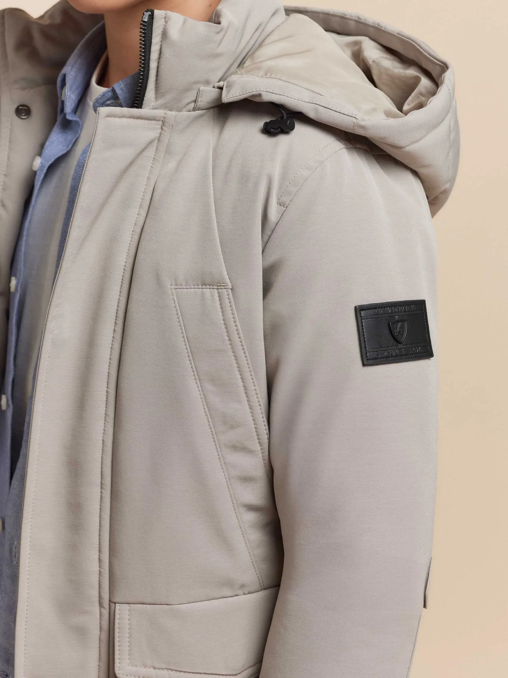 Alvaro Moreno Cazadoras Y Chalecos|PARKA SHERMAN KIDS Crudo
