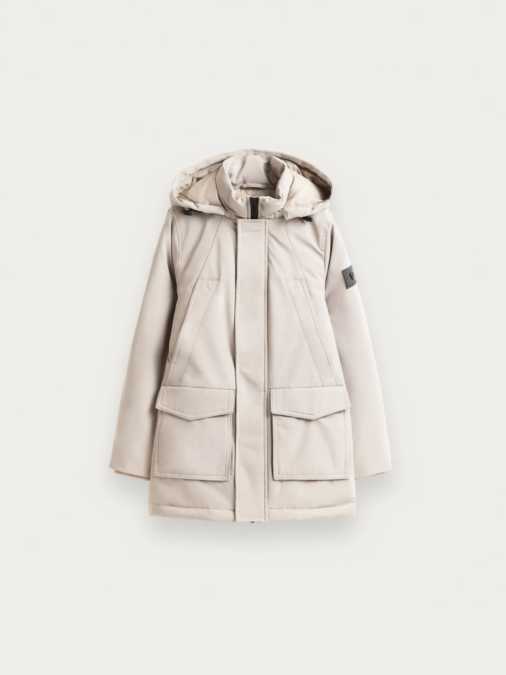 Alvaro Moreno Cazadoras Y Chalecos|PARKA SHERMAN KIDS Crudo
