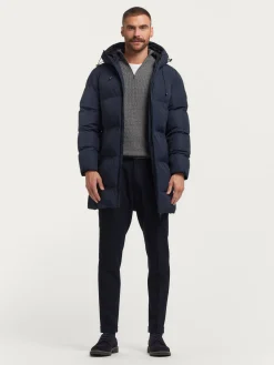 Alvaro Moreno Cazadoras Y Parkas|PARKA SKYLINE Azul Marino