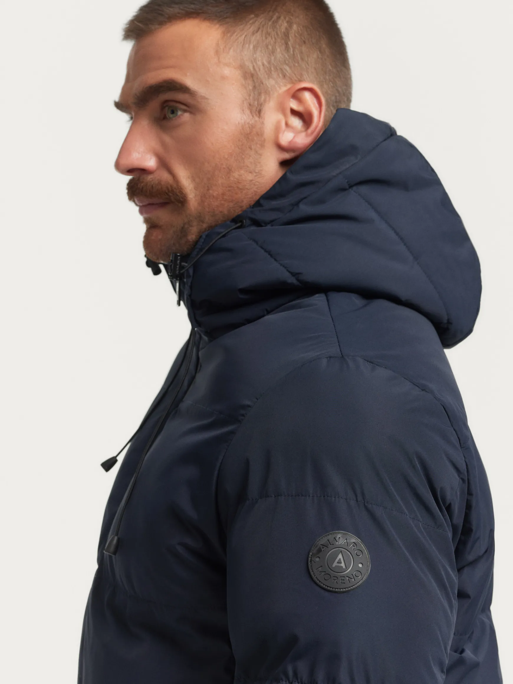 Alvaro Moreno Cazadoras Y Parkas|PARKA SKYLINE Azul Marino