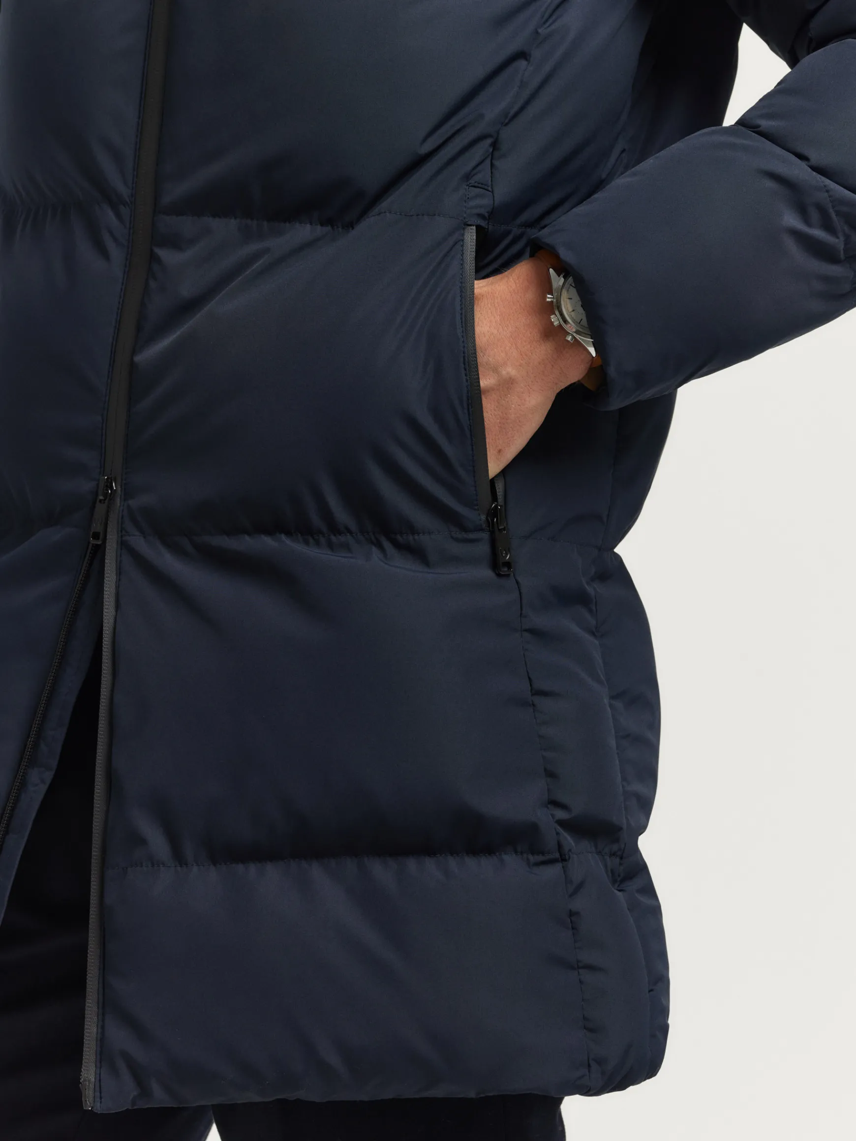 Alvaro Moreno Cazadoras Y Parkas|PARKA SKYLINE Azul Marino