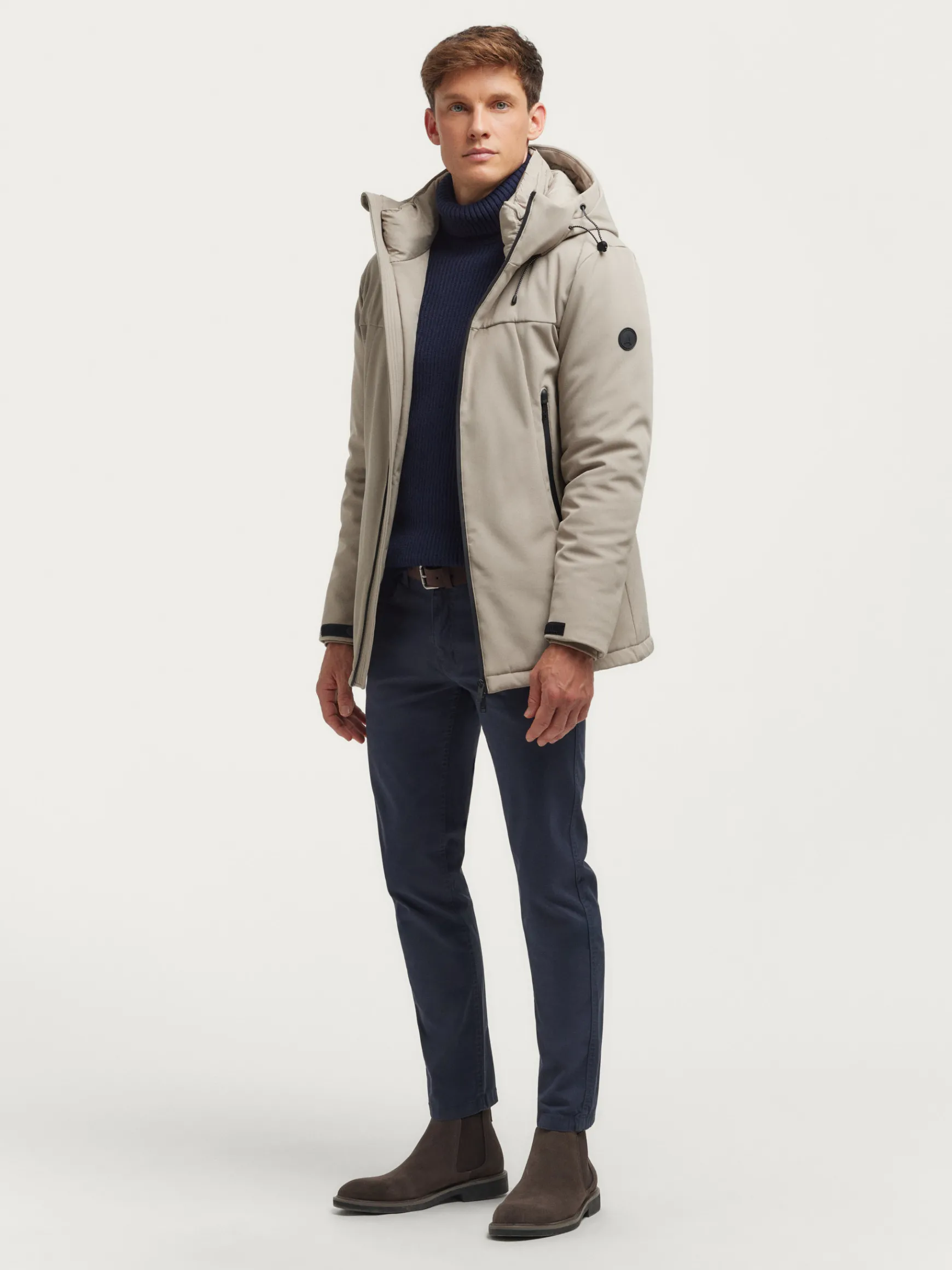 Alvaro Moreno Cazadoras Y Parkas|PARKA SKYWALKER Beige