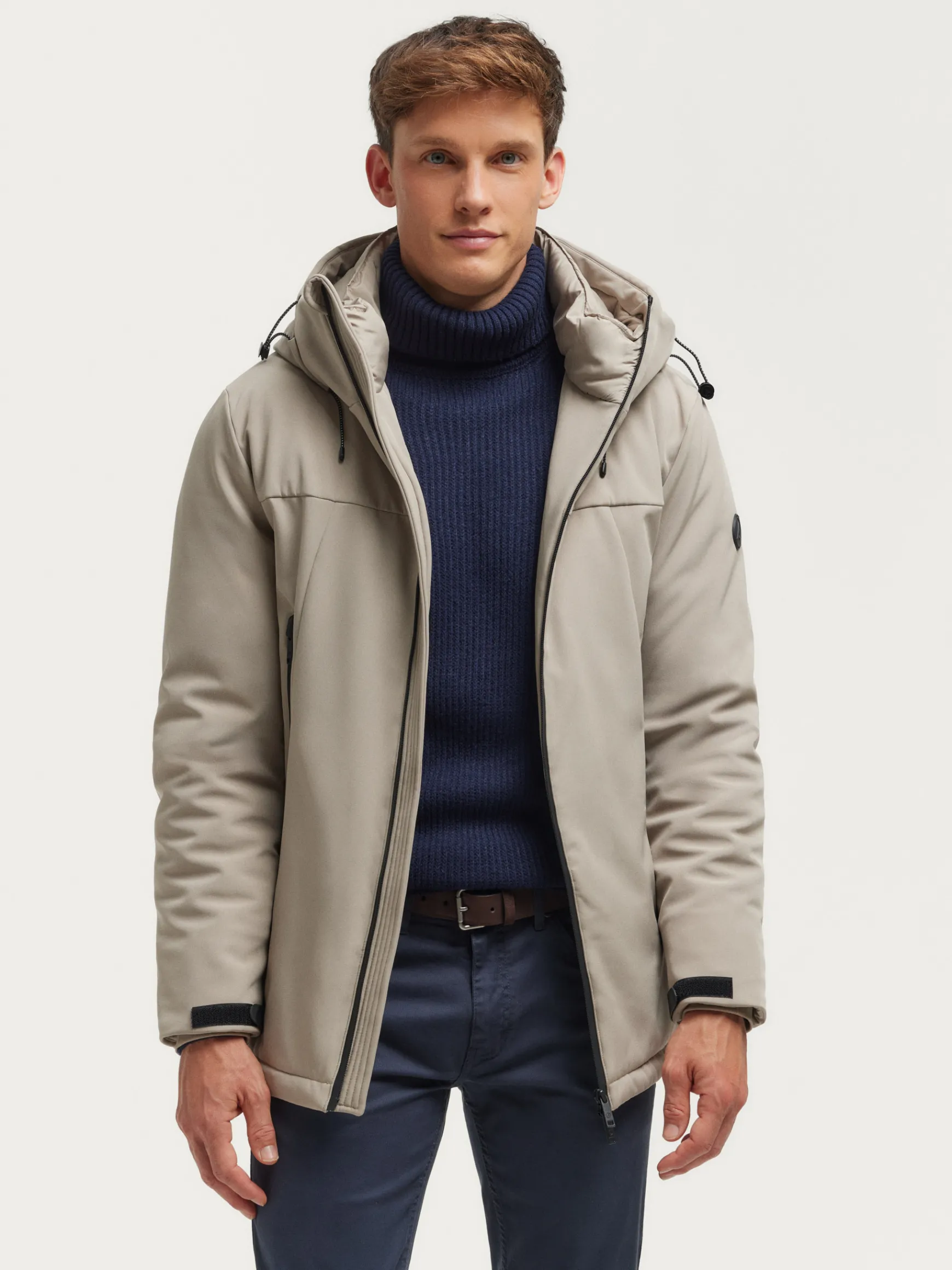 Alvaro Moreno Cazadoras Y Parkas|PARKA SKYWALKER Beige