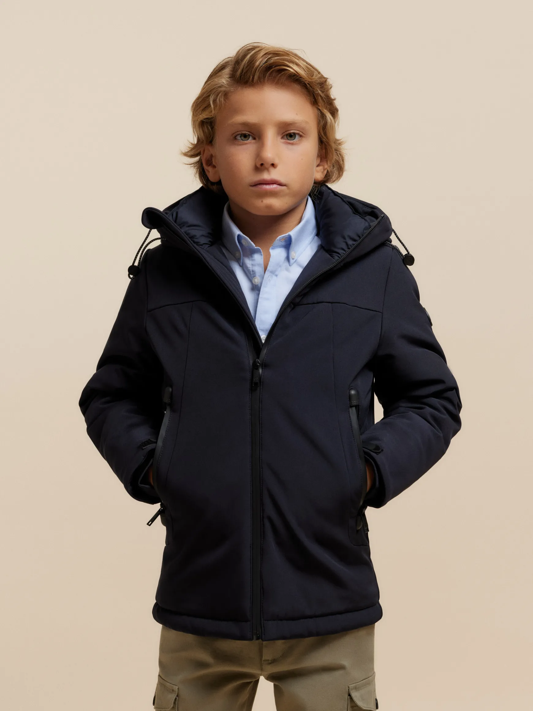 Alvaro Moreno Cazadoras Y Chalecos|PARKA SKYWALKER KIDS Azul Marino
