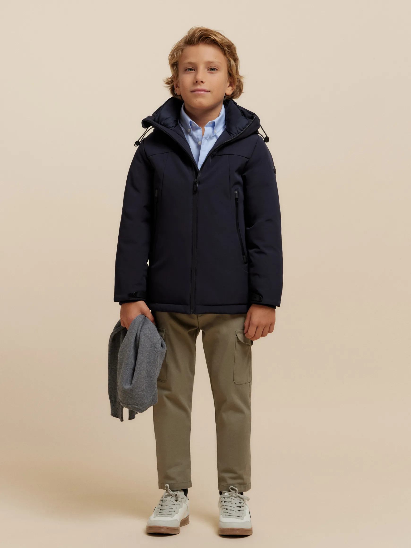 Alvaro Moreno Cazadoras Y Chalecos|PARKA SKYWALKER KIDS Azul Marino