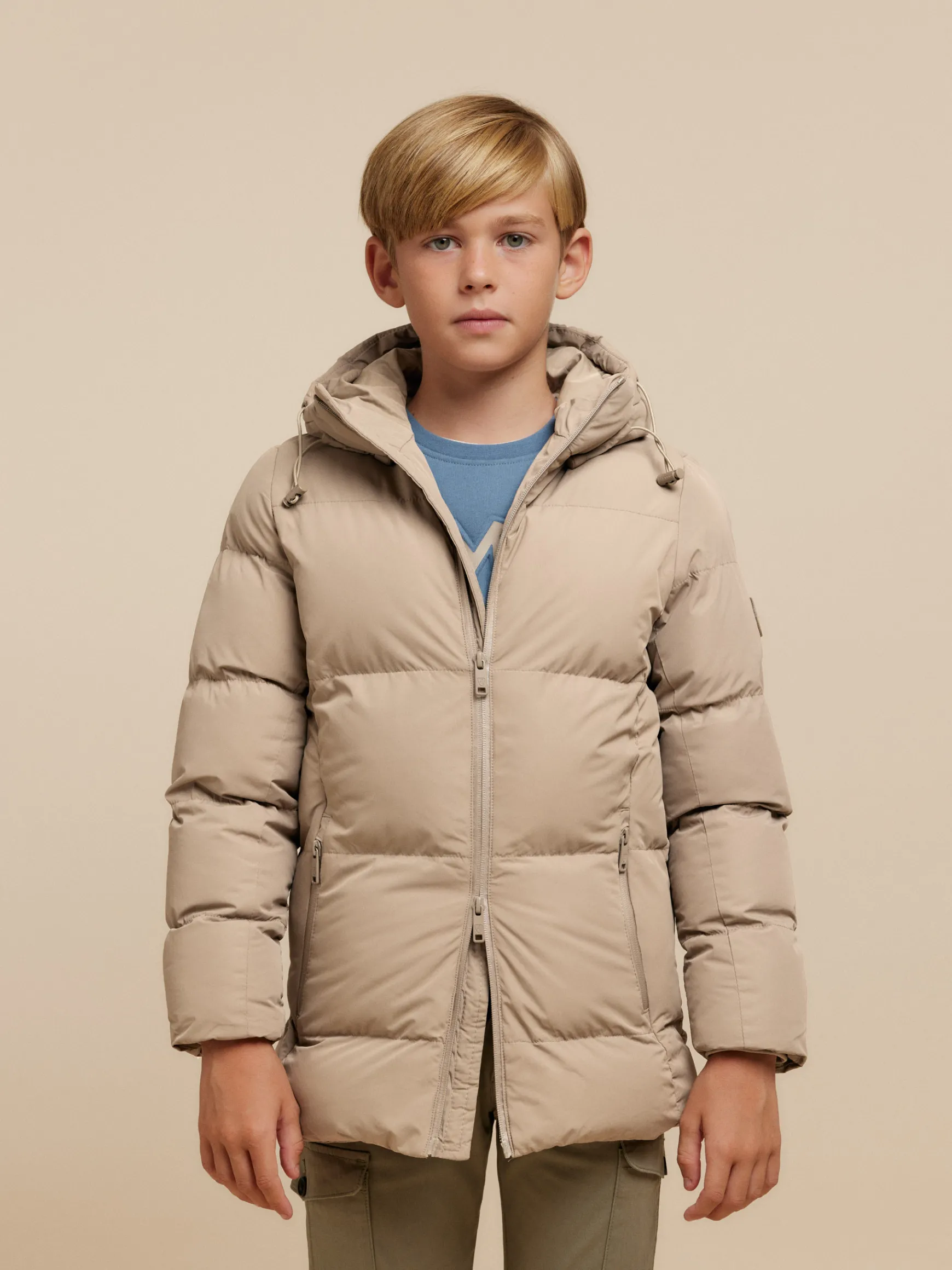 Alvaro Moreno Cazadoras Y Chalecos|PARKA SKYWEAR KIDS Camel