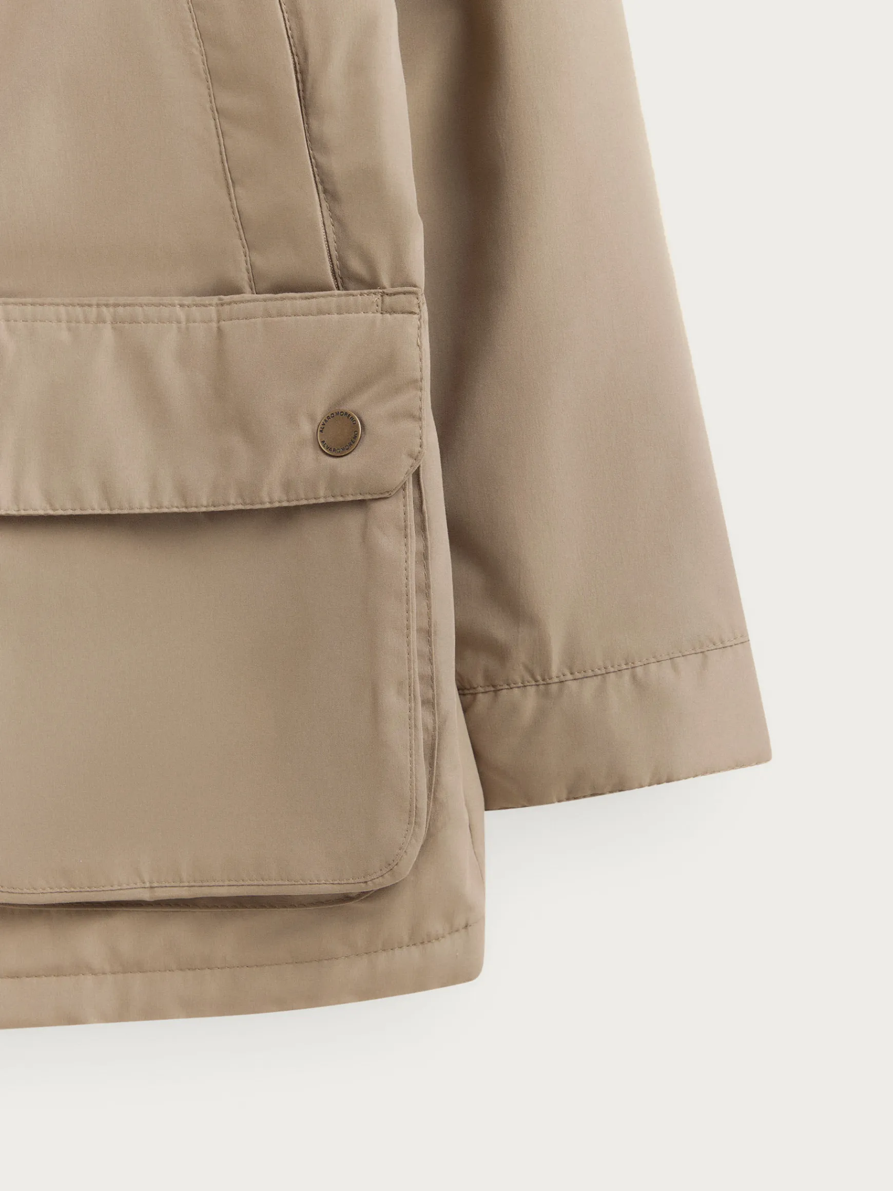 Alvaro Moreno Cazadoras Y Parkas|PARKA TIM Camel