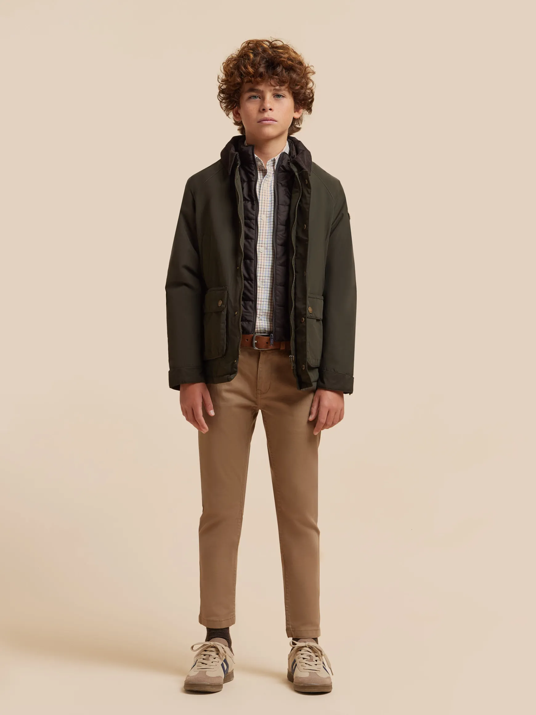 Alvaro Moreno Cazadoras Y Chalecos|PARKA TIM KIDS Verde
