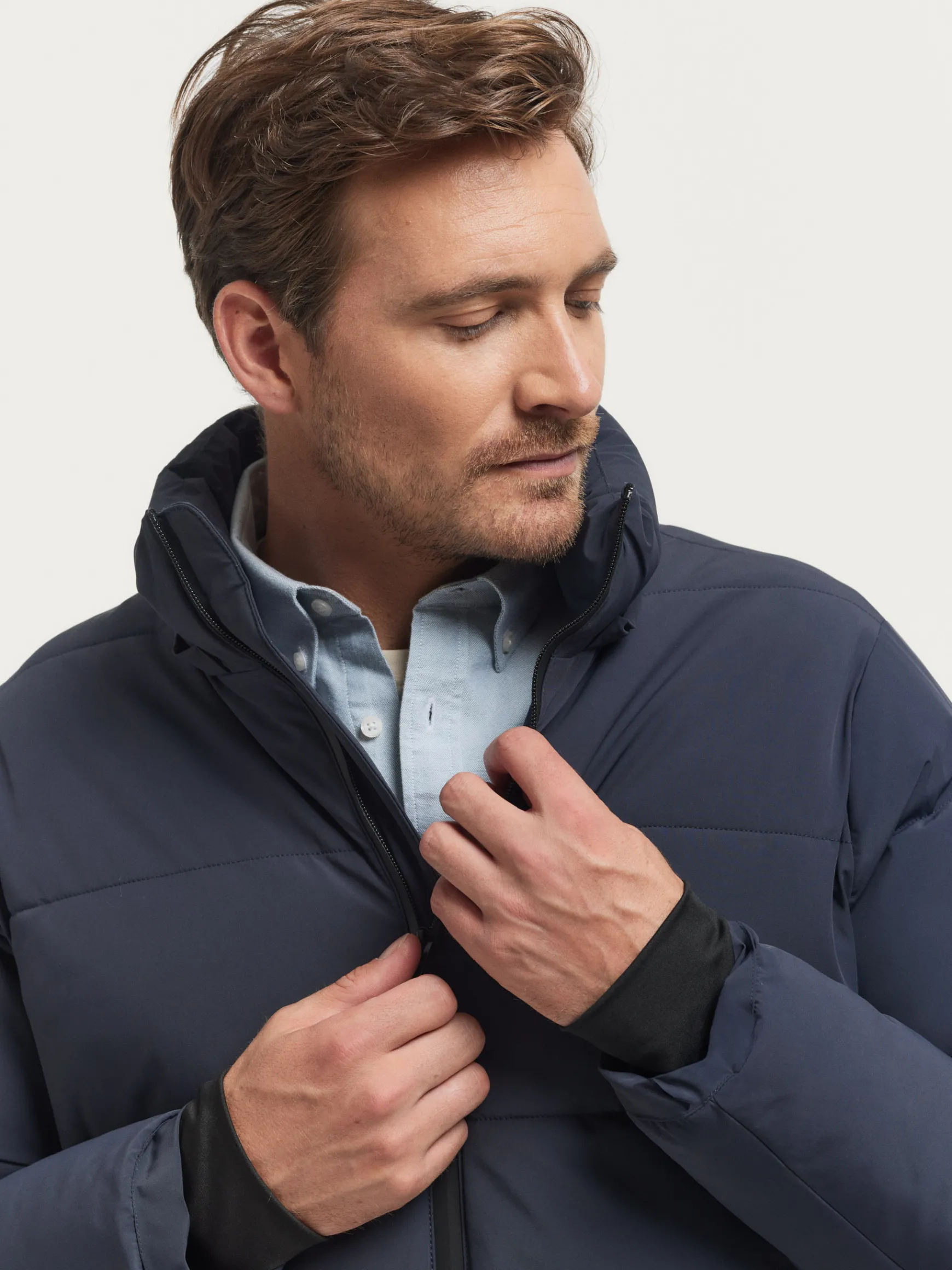 Alvaro Moreno Cazadoras Y Parkas|PARKA ZOE Azul Marino
