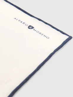 Alvaro Moreno Pañuelos|Pañuelos|PAÑUELO LINO Azul